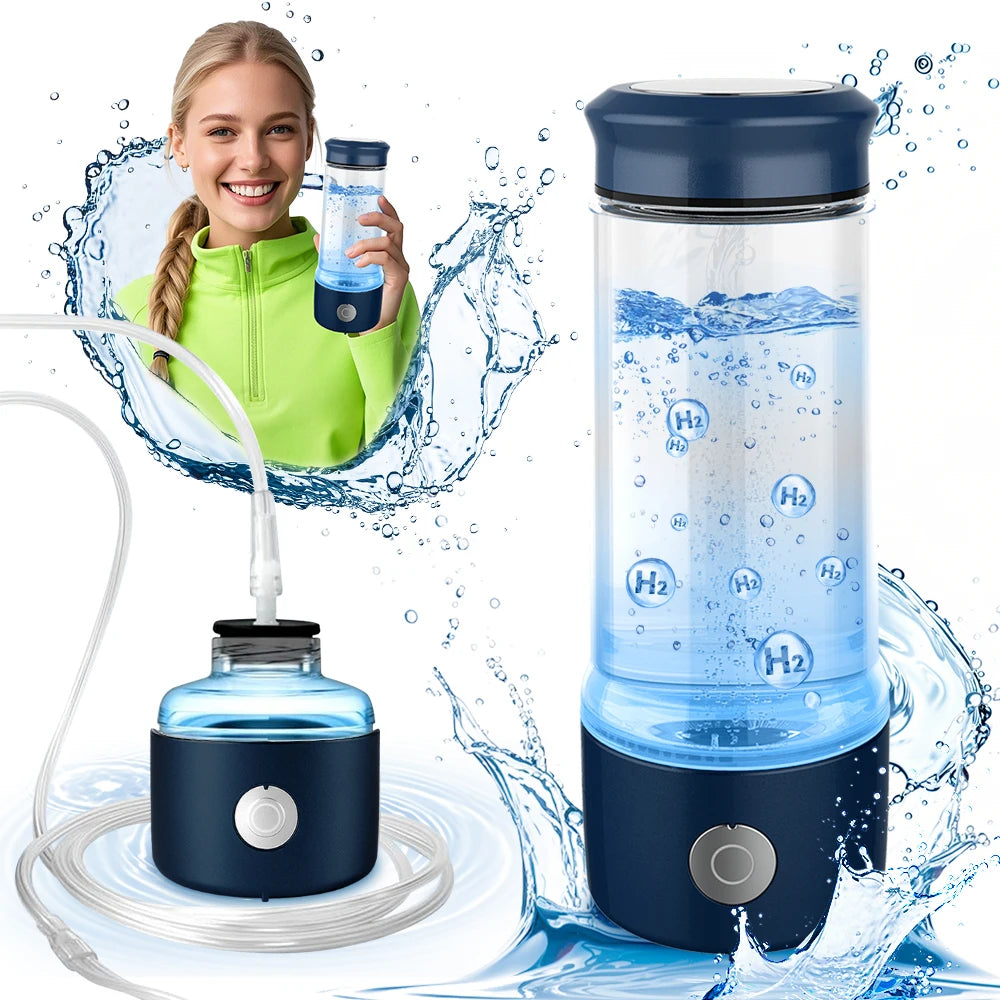 Usb Charging Dupont Hydrogen Water Bottle for Health